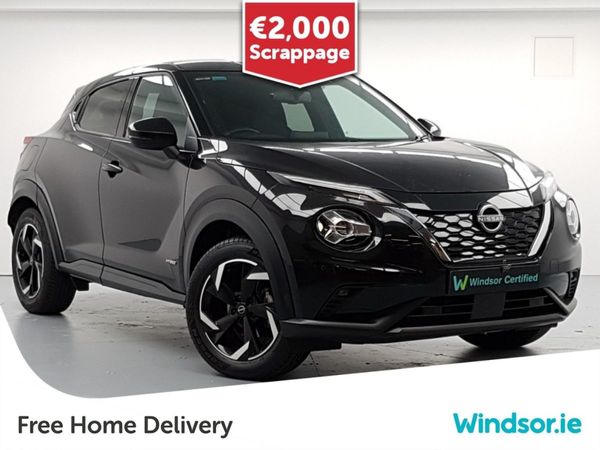 Nissan Juke SUV, Petrol Hybrid, 2024, Black