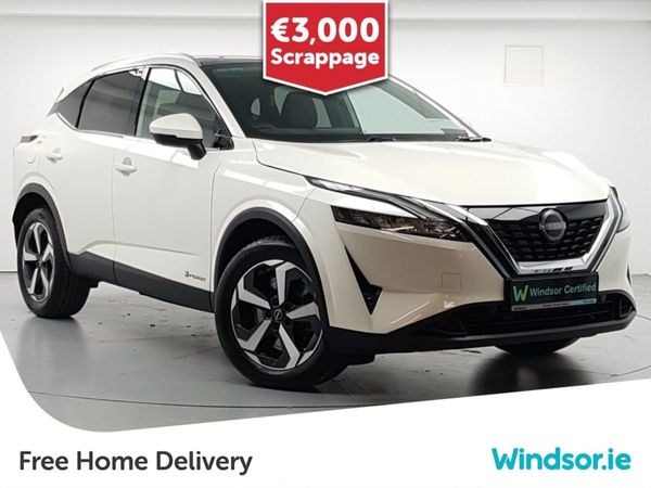 Nissan Qashqai MPV, Hybrid, 2024, White