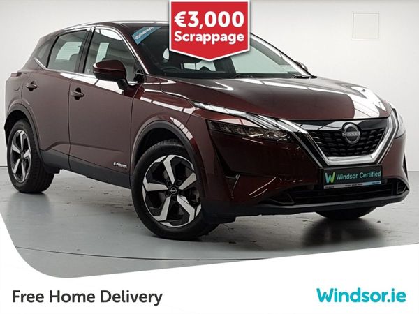 Nissan Qashqai MPV, Hybrid, 2024, Red