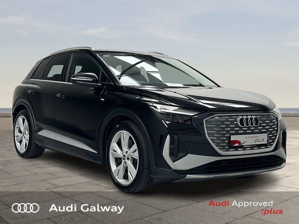 Audi Q4 e-tron SUV, Electric, 2024, Black