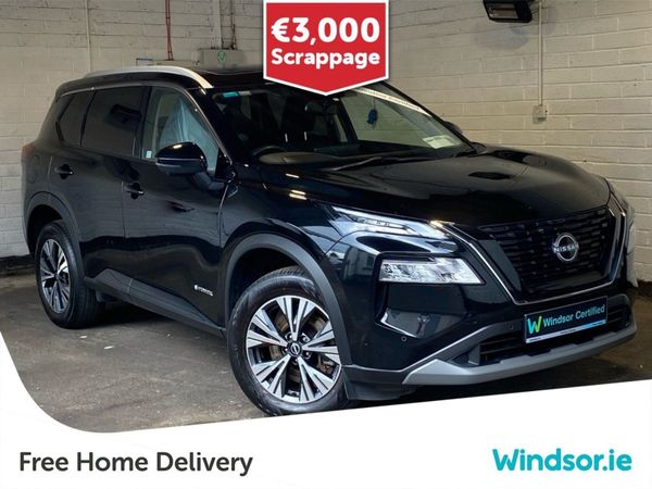 Nissan X-Trail SUV, Hybrid, 2023, Black