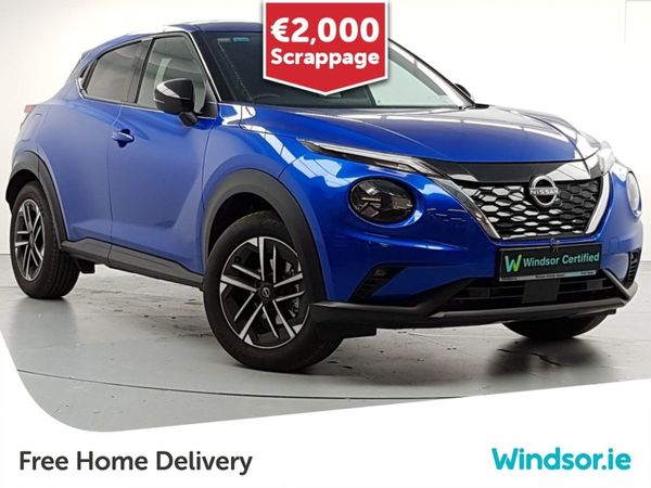 Nissan Juke SUV, Petrol Hybrid, 2025, Blue
