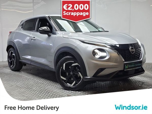 Nissan Juke SUV, Petrol Hybrid, 2024, Grey