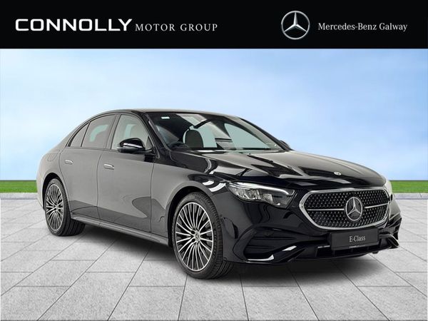Mercedes-Benz E-Class Saloon, Diesel Plug-in Hybrid, 2025, Black
