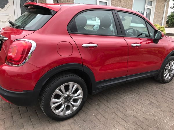Fiat 500X SUV, Petrol, 2015, Red