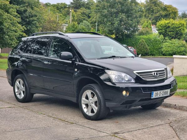 Lexus RX SUV, Petrol Hybrid, 2008, Black