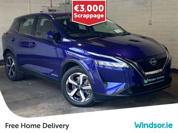 Nissan Qashqai MPV, Hybrid, 2023, Blue