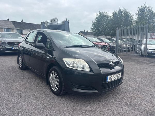 Toyota Auris Hatchback, Petrol, 2008, Black