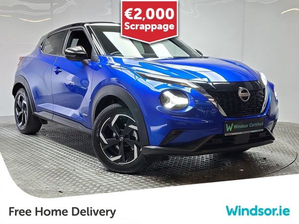 Nissan Juke SUV, Petrol Hybrid, 2024, Blue