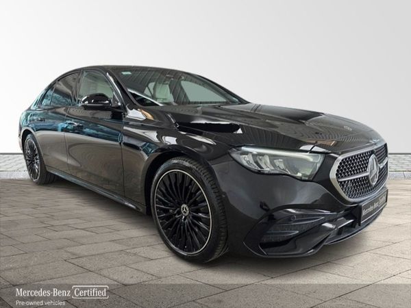 Mercedes-Benz E-Class Saloon, Diesel Plug-in Hybrid, 2025, Black