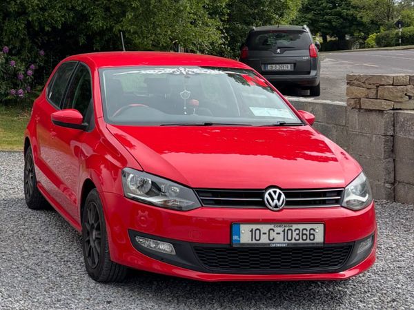 Volkswagen Polo Hatchback, Diesel, 2010, Red