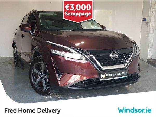 Nissan Qashqai MPV, Hybrid, 2023, Red