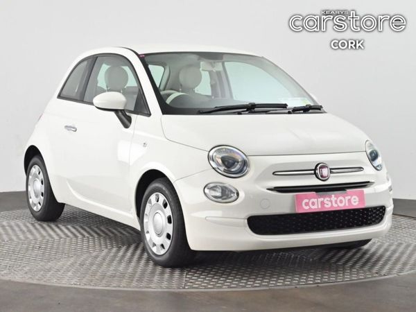 Fiat 500 Hatchback, Petrol, 2017, White