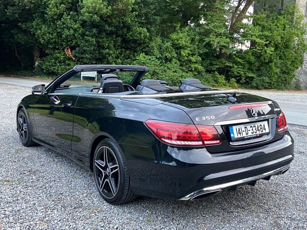 Mercedes-Benz E-Class Convertible, Diesel, 2014, Black