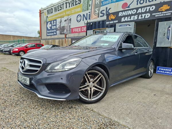 Mercedes-Benz E-Class Saloon, Diesel Hybrid, 2014, Grey
