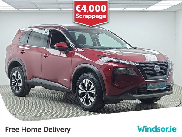 Nissan X-Trail SUV, Hybrid, 2024, Red