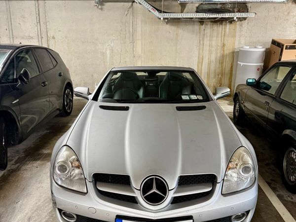 Mercedes-Benz SLK Convertible, Petrol, 2009, Silver