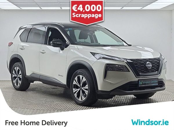Nissan X-Trail SUV, Hybrid, 2023, White