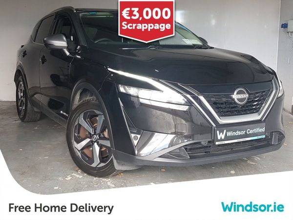 Nissan Qashqai MPV, Hybrid, 2023, Black