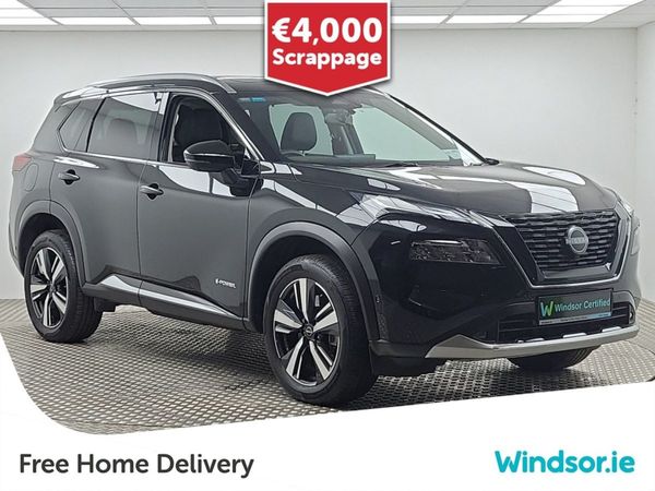 Nissan X-Trail SUV, Hybrid, 2024, Black