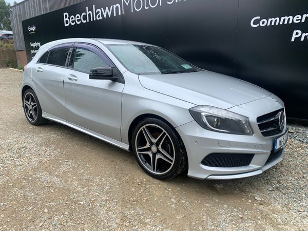 Mercedes-Benz A-Class Hatchback, Petrol, 2014, Silver