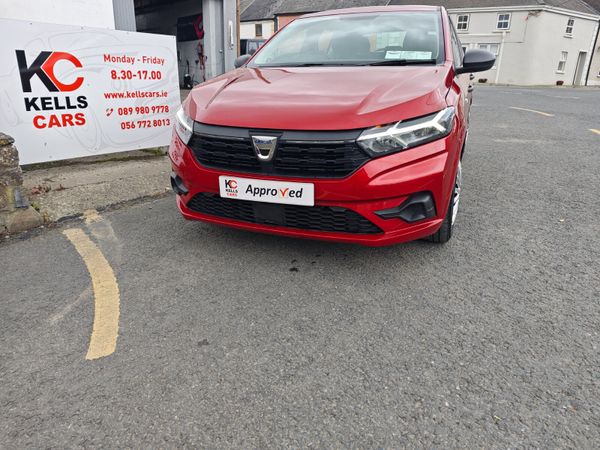 Dacia Sandero Hatchback, Petrol Gas, 2022, Red