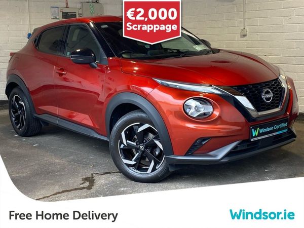 Nissan Juke SUV, Petrol, 2022, Red