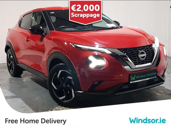 Nissan Juke SUV, Petrol, 2023, Red