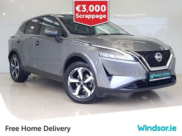 Nissan Qashqai Crossover, Petrol, 2022, Grey