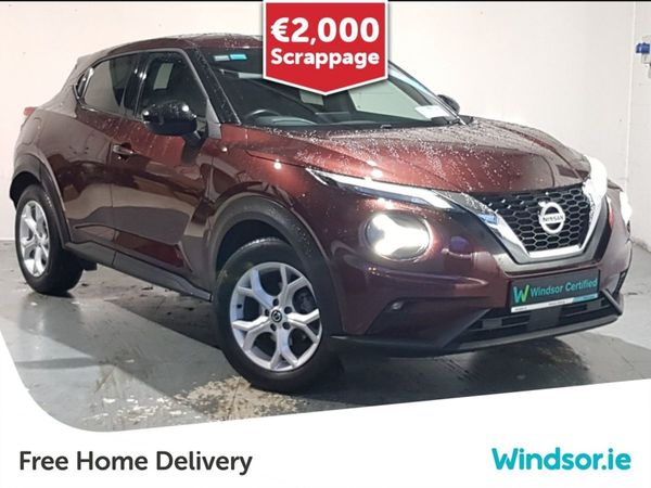 Nissan Juke SUV, Petrol, 2022, Red