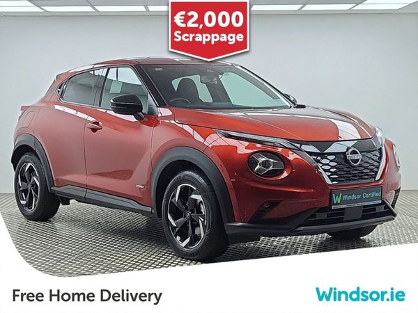 Nissan Juke SUV, Hybrid, 2024, Red