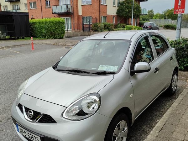 Nissan March Hatchback, Petrol, 2019, Silver
