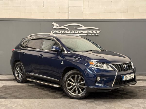 Lexus RX SUV, Petrol Hybrid, 2015, Blue