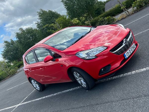 Vauxhall Corsa Hatchback, Petrol, 2017, Red