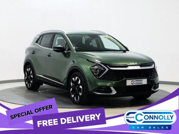Kia Sportage SUV, Petrol Hybrid, 2022, Green