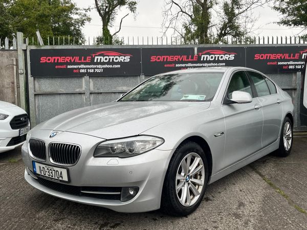 BMW 5-Series Saloon, Diesel, 2011, Silver