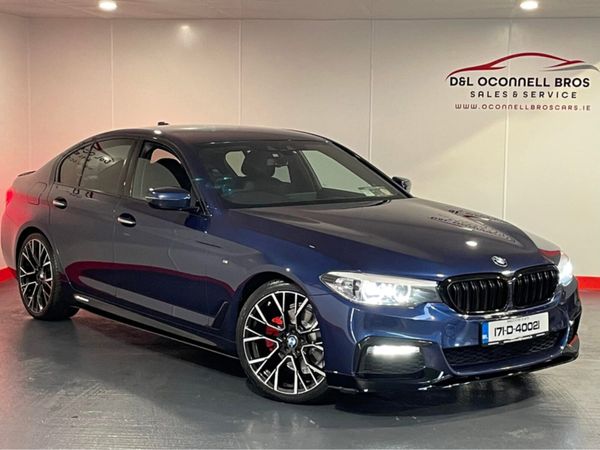 BMW 5-Series Saloon, Diesel, 2017, Blue