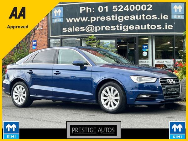 Audi A3 Saloon, Petrol, 2016, Blue