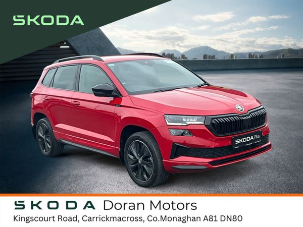 Skoda Karoq SUV, Diesel, 2025, Red