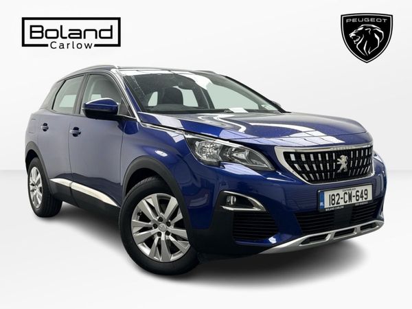 Peugeot 3008 Hatchback, Diesel, 2018, Blue