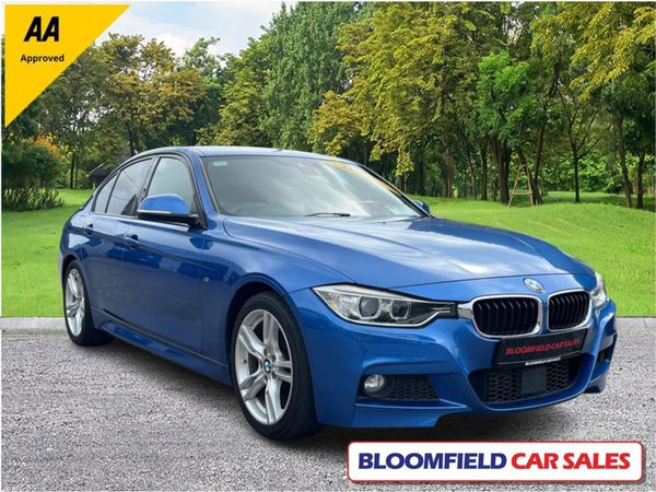 BMW 3-Series Saloon, Diesel, 2014, Blue