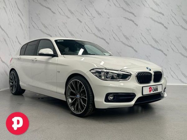 BMW 1-Series Hatchback, Diesel, 2017, White