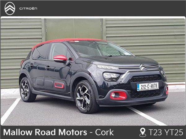 Citroen C3 Hatchback, Petrol, 2021, Black