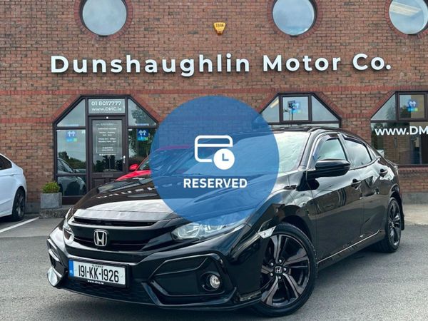 Honda Civic Hatchback, Diesel, 2019, Black