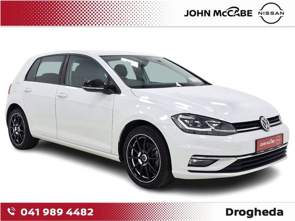 Volkswagen Golf Hatchback, Petrol, 2018, White