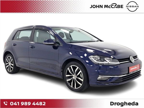 Volkswagen Golf Hatchback, Petrol, 2019, Blue