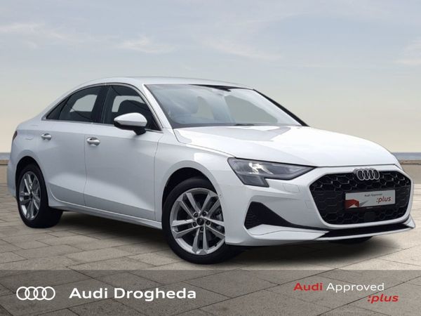 Audi A3 Saloon, Diesel Hybrid, 2025, White