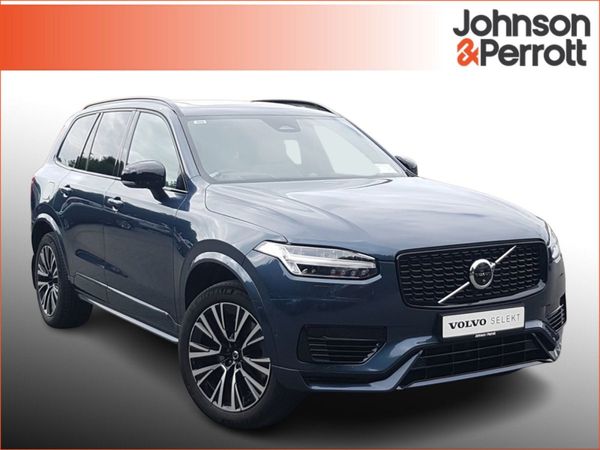 Volvo XC90 SUV, Petrol Plug-in Hybrid, 2022, Blue