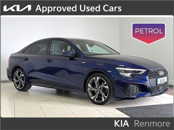 Audi A3 Saloon, Petrol, 2021, Blue