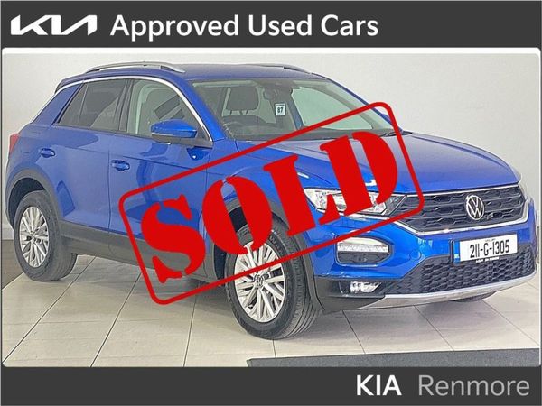 Volkswagen T-Roc Estate, Diesel, 2021, Blue